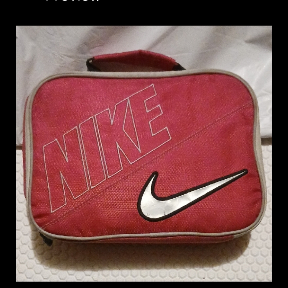 Nike Red Lunchbox